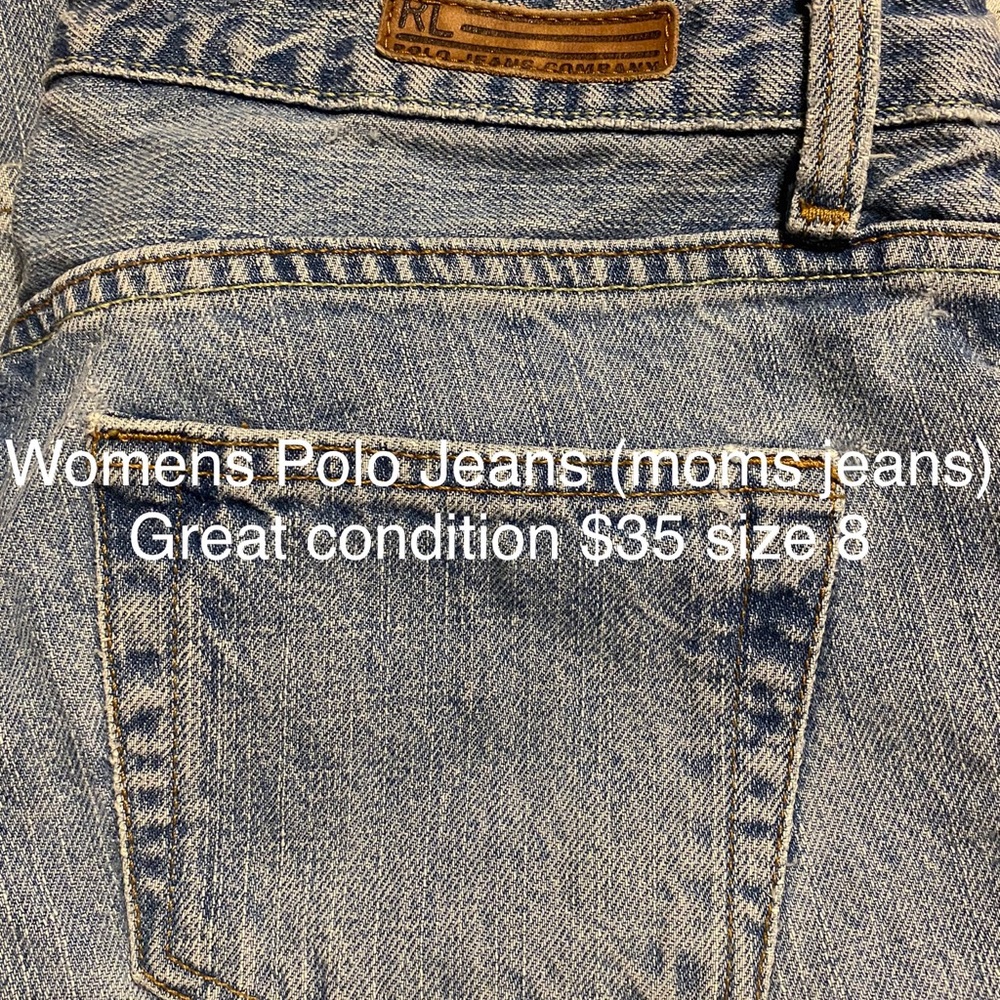 Polo jeans (mom jeans)